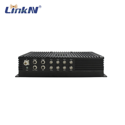 LKAV1650 견고한 무인 발굴기 UGV 8-CH 비디오 송신기 1-3km NLOS 낮은 지연 FHD DC 18-32V