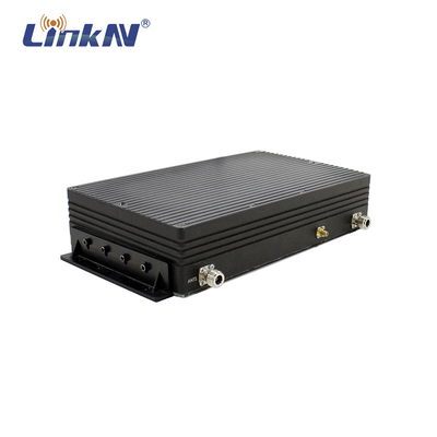 적재기 굴삭기 UGV 로봇 4CH 4W AES 10-30V를 위한 영상 데이터 송신기는 RS232 RS485 할 수있