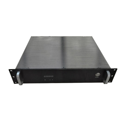 20-30km HDMI / SDI / CVBS 비디오 송신기 COFDM 30W 2U 선반 장착 AES 엔크라이트피언